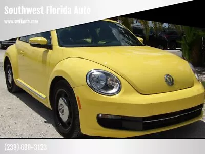 $1 • Buy 2012 Volkswagen Beetle - Classic 2.5L PZEV 2dr Coupe 6A W/ Sound And Navigation