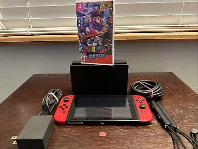 Nintendo Switch Super Mario Odyssey Edition 32GB Console W/ 128GB MicroSD. • $249.99