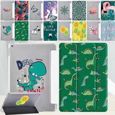 £4.97 • Buy Cartoon PU Leather Stand Case Folio Cover For Apple IPad 5 6 7 8 9/mini/Air/Pro