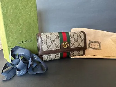 Gucci Ophidia GG Continental Wallet (Authentic) • $500