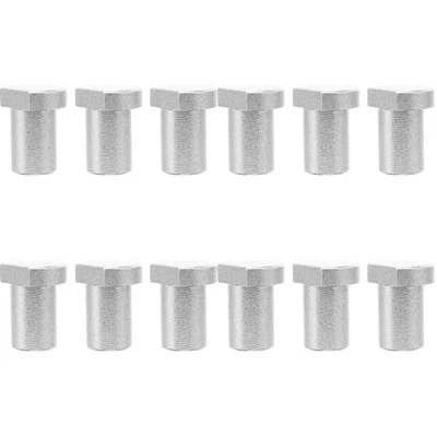 $34.80 • Buy 12 Pcs  Dog Hole Clamp Aluminum Alloy Workbench Stopper 19mm Bench Brake Insert