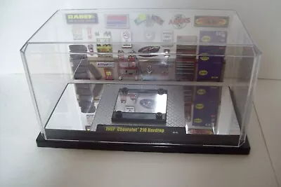 Display Case With Garage Background And Mirrored Floor Sections. 1/24 Scale. • $10