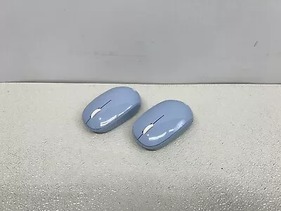 *** LOT OF 2*** Microsoft - Wireless Bluetooth Optical Mouse - Pastel Blue • $18.80