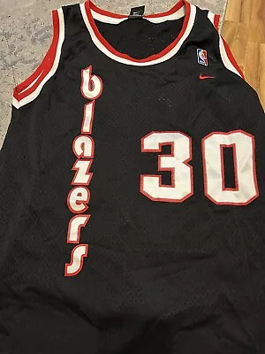 Vintage Rasheed Wallace Portland Trail Blazers Nike 4XL Length Plus 2 Jersey • $22.99