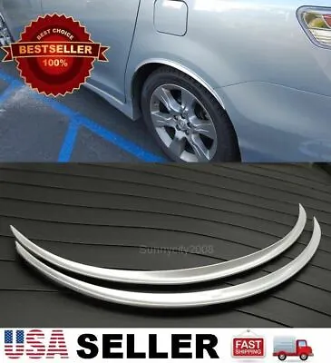 2 X 29  Silver Arch Wide Fender Flare Extension Diffuser Protector Lip For Ford • $16.92