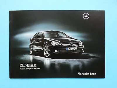 Brochure / Price List Mercedes CLC Class - 05/09 • $3.19