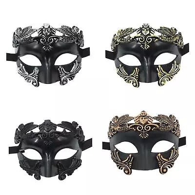 Masquerade Mask Props Cosplay Decorative Men Mardi Gras Mask Half Face Mask For • $9.62