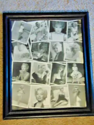 Marilyn Monroe Collage Framed Print 16 X 20 Hot Stuff Enterprises B&W Pre-Owned • $15.99