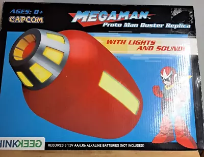 Capcom Mega Man Proto Man Buster Life Size Replica With Lights And Sound • $145.40