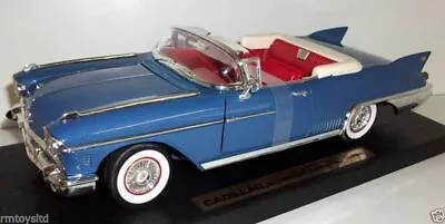 Road Signature 1/18 Scale Diecast 92158 - 1958 Cadillac Eldorado Biarritz - Blue • £69.99