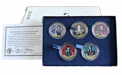 Elvis Presley- 40th Anniversary Of The 1969 Television Special 5 Kennedy Half  $ • $29.99