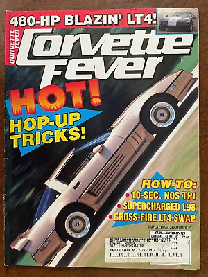 CORVETTE FEVER Magazine Chevrolet Chevy October 1996 LT4 480 HP L98 NOS TPI • $3.99