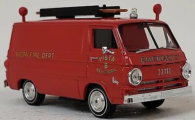 Brekina NEW HO 1/87 Scale 1960s Era Dodge A100 Fire Truck Vista Fire Dept N.Y. • $27.99