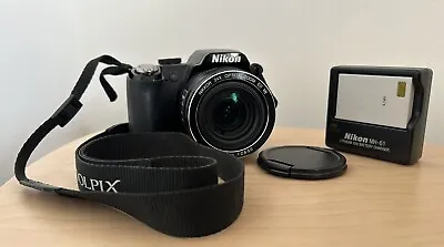 NIKON Coolpix P90 Digital Camera With Charging Pack-no Cable 12.1 Megapixels • £69.99