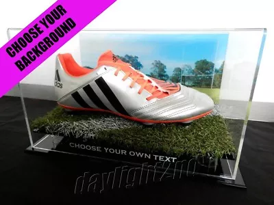 ✺New✺ Football Boot DISPLAY CASE - NRL Rugby League Sports Memorabilia Lego • $149.99