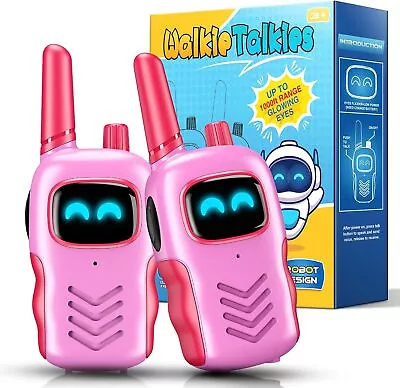 Walkie Talkie Kids 4 5 6 7 Year Old Girl Gifts For 3-12 Year Olds Girl Toys Age • £11.49