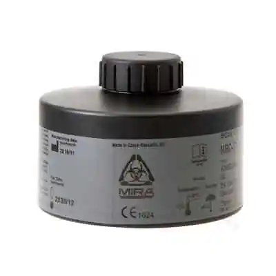 MIRA CBRN Gas Mask Filter NBC-77 SOF 40mm Thread - 20 Year Shelf Life SEALED NEW • $76.88