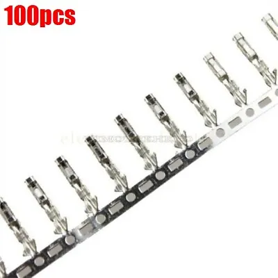 $1.43 • Buy 100Pcs Housing Female Pin Connector Terminal 2.54MM Dupont Jumper Wire Cable As