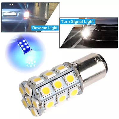 Blue 27-SMD BA15D Cabin Marine Boat LED Interior Lights Bulbs 1158 1176 1178 • $8.51