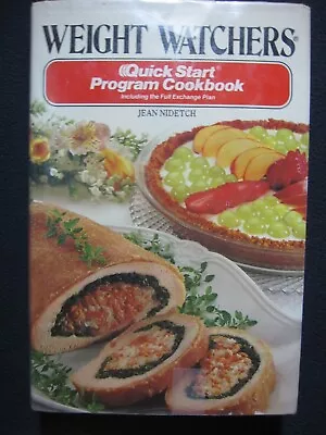 $10.98 • Buy Weight Watchers Quick Start Program Cookbook Nidetch, Jean