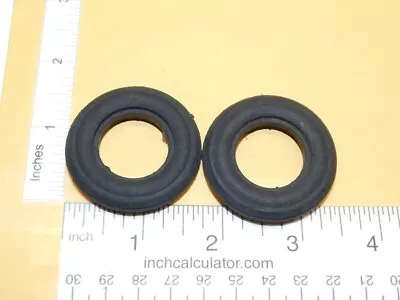 Pair Of Ertl Toy Tractor Rubber 1:16 Scale Tires Replacement Part ETP-028 • $7.50