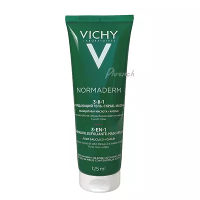 VICHY NORMADERM 3in1 Mask Scrub Cleanser 125ml SEALED Exp.11/2025 • $24.55