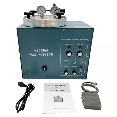 Digital Vacuum Wax Injector Jewelry Casting Smithing Machine Jeweler Tools • $564