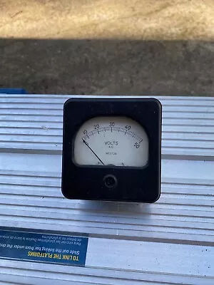 Vintage Panel Meter - Volts AC • $10