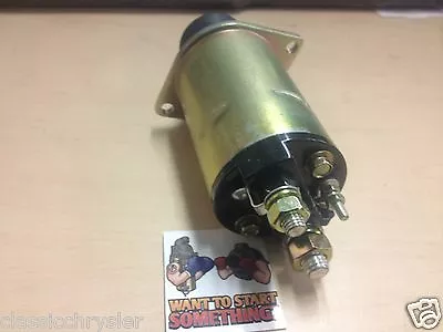 New 12v Starter Solenoid Perkins Marine Engine 4236 4cyl 6630180 6630181 6651210 • $44.50