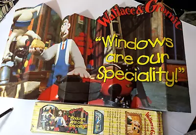 Wallace & Gromit In Car Screenshade 1989 Windows Are Our Speciality • £12.50