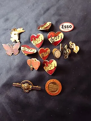 Vintage Badges. Music Notes. Railway British Legion Esso. • $8.83