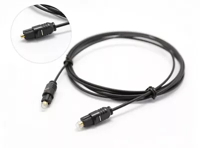 6FT Digital Fiber Optic Audio Cable Cord Optical SPDIF TosLink For TV DVD AMP • $2.39