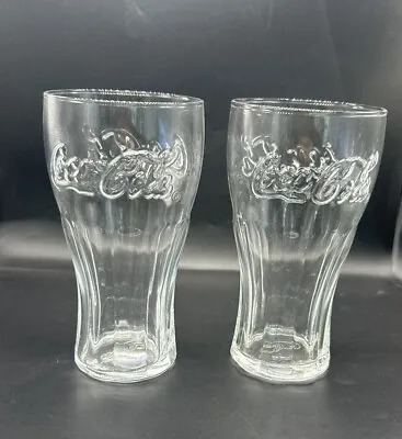 2 X New Giant Clear 22Oz Pint Coca Cola Coke Glases Brand New 100% Official • £13.99
