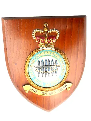 Raf/royal Air Force  Southern Communication  Squadron  Wall Plaque/ Crest /shiel • £24.99