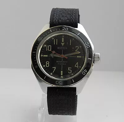 Rare Vostok Antimagnetic Komandirskie Amphibian Ss Watch Soviet Russian Export • $120