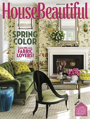 HOUSE BEAUTIFUL MAGAZINE March 2018 Used Like New Condition No Ripped Pages • £3.61