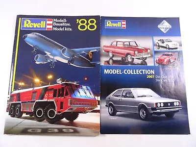 £17.19 • Buy 2 Kataloge Revell-Modelle Bausätze 88 Model-Collection 2007 (4816)