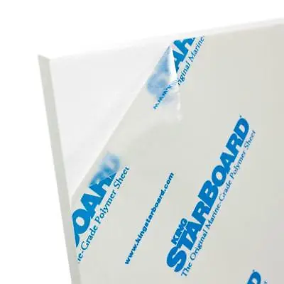 White King Starboard HDPE Polymer Plastic Sheet 1/2” - 0.500  You Pick The Size • $104.38