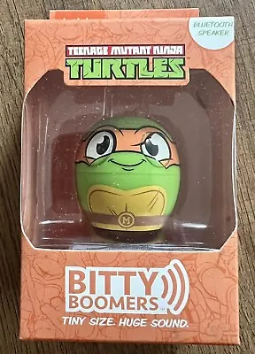 Bitty Boomers TMNT Teenage Mutant Ninja Turtles Michelangelo Bluetooth Speaker • £18.95