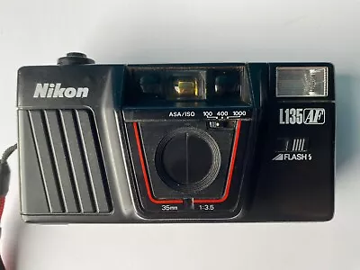 Vintage Nikon L135AF Point And Shoot 35mm Camera • $120