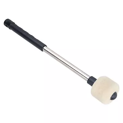 Durable Bass Drum Mallet Drumstick With Wool Felt Head Percussion Marching Band • $10.14