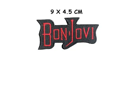 £2.50 • Buy Rock Music Band Bon Jovi Hard Metal Pop Rock Embroidered Sew Iron On Patch 1104