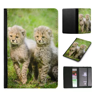 Passport Itinerary Organizer|cute Baby Leopard Cub Animal #1 • $14.95