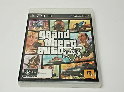 Mint Disc Playstation 3 Ps3 Grand Theft Auto GTA 5 V Map - Inc Manual • $13.74