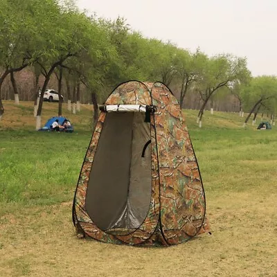 Portable Pop Up Privacy Tent Camping Shower Toilet Hiking Outdoor Changing Room • £19.99