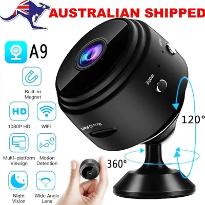 AU Mini Wifi Wireless IP Spy Hidden Camera 1080P HD Security Cam Network Monitor • $12.99