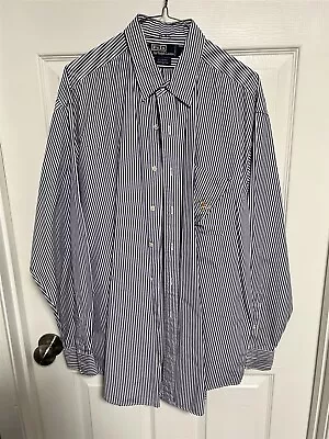 Polo Ralph Lauren Mens L Elliott Striped Long Sleeve Button Down Dress Shirt  • $17.05