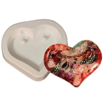 Holey Heart Choker Glass Fusing Kiln Mold • $21.88