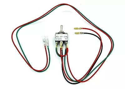 Momentary Spring-back Action Pre-wired DPDT Switch For Reverse Forward Functions • $11