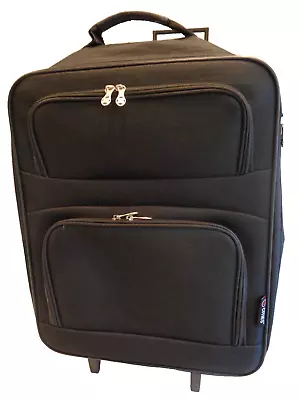 5 Cities 55x40x20cm Trolley Folding Cabin Hand Luggage Suitcase Bag • £15